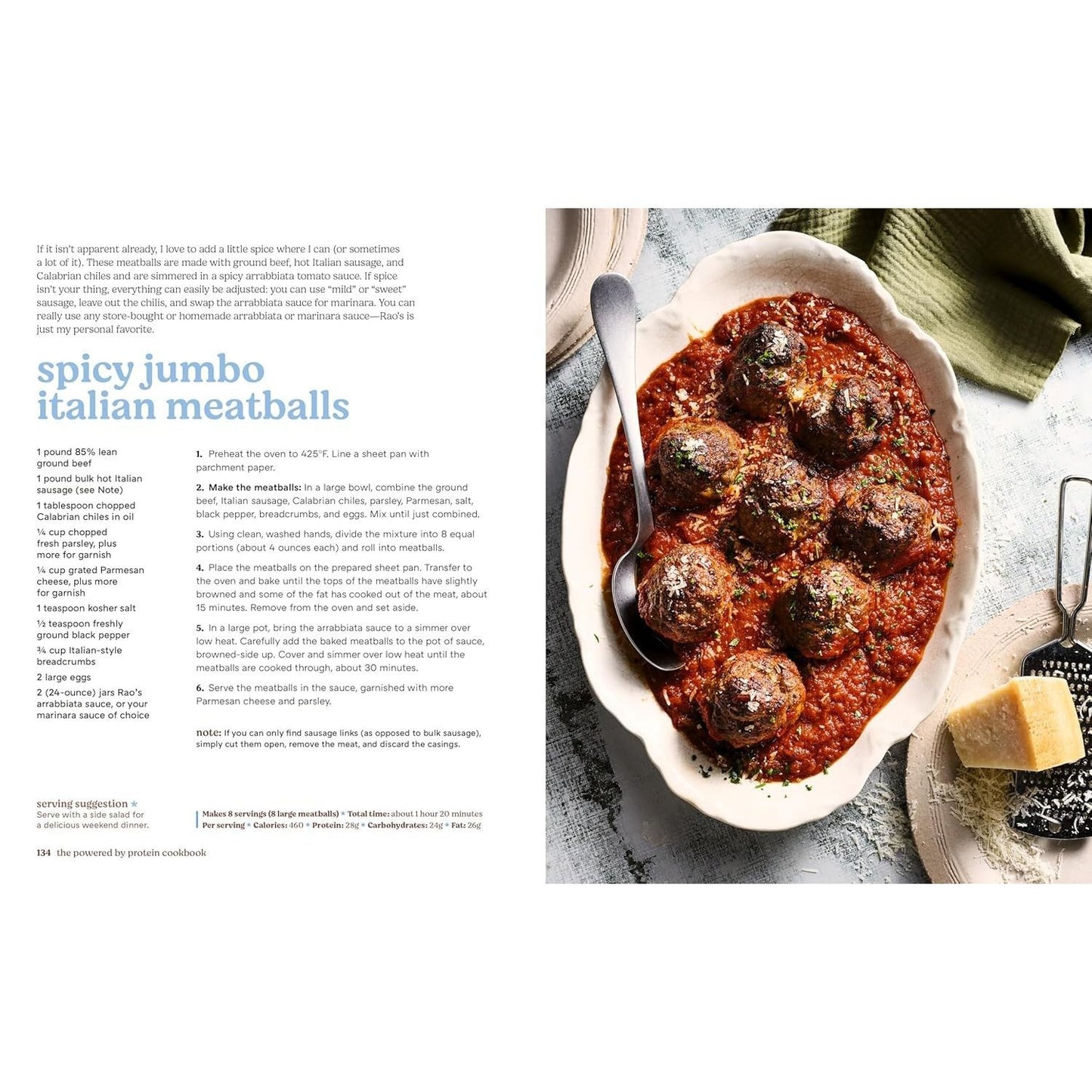 The Powered by Protein Cookbook: A Cookbook: Simple, Delicious, High-Protein Recipes
