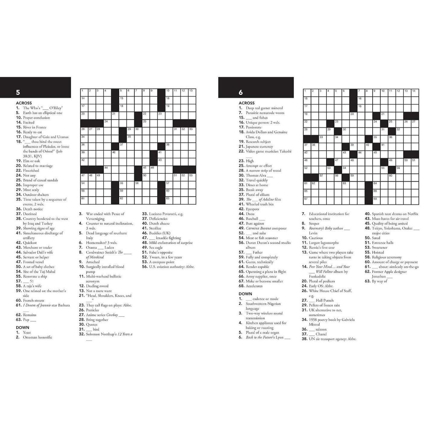 World Almanac Book of Crosswords