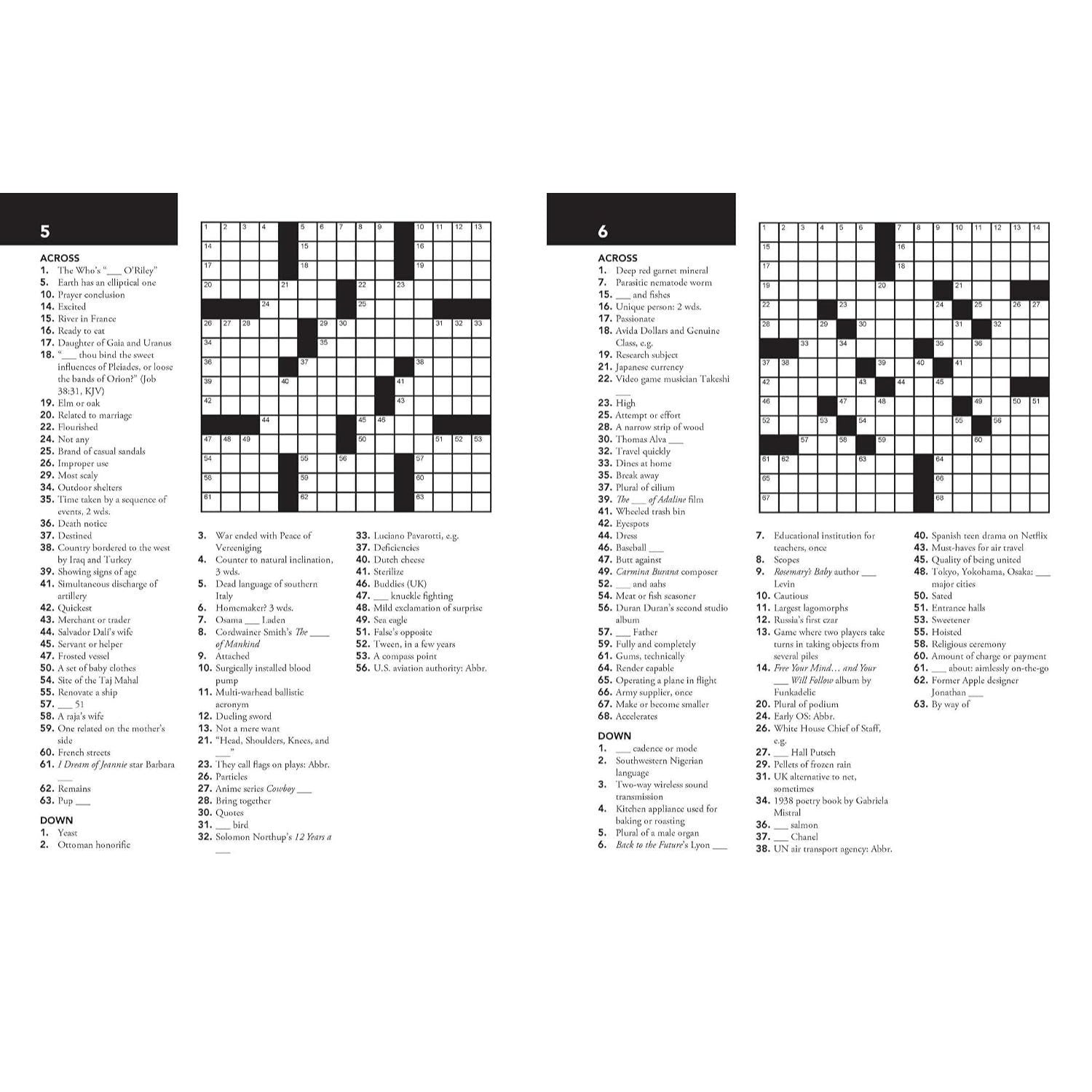 World Almanac Book of Crosswords