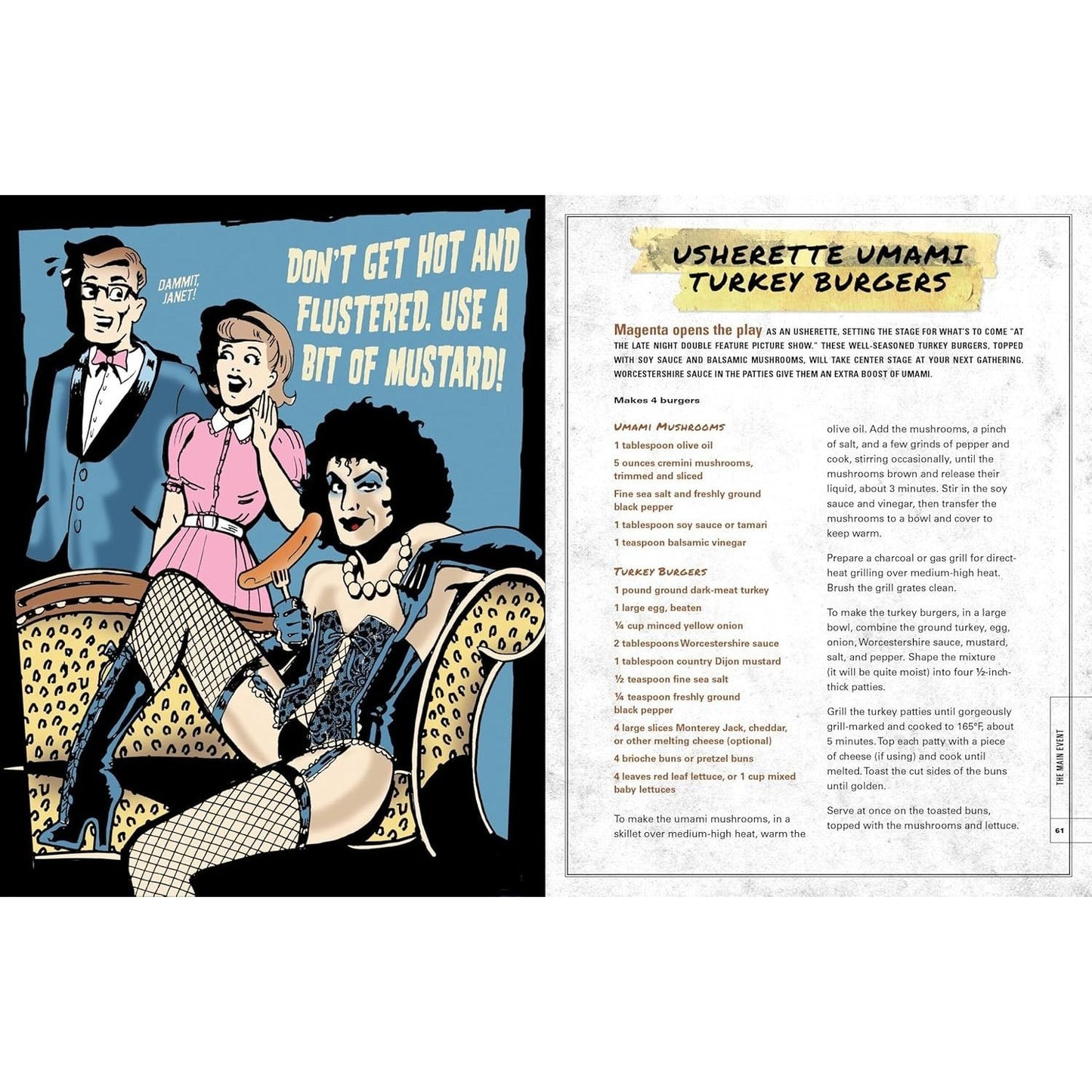 The Rocky Horror Cookbook: 50 Savory, Sweet, and Seductive Recipes from the Cult Musical [Officially Licensed]