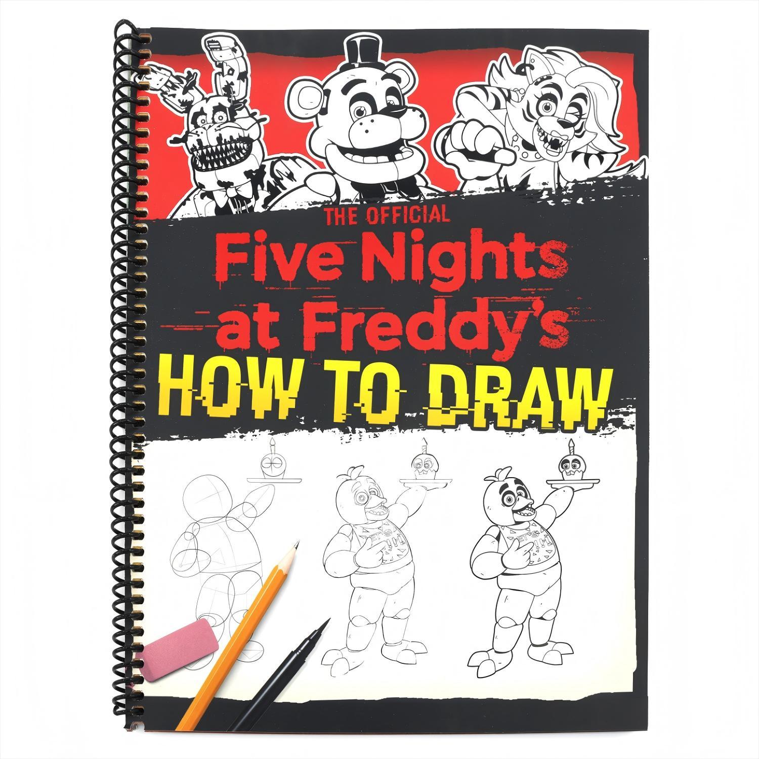 How to Draw Five Nights at Freddy's: An Afk Book (Spiral Bound)