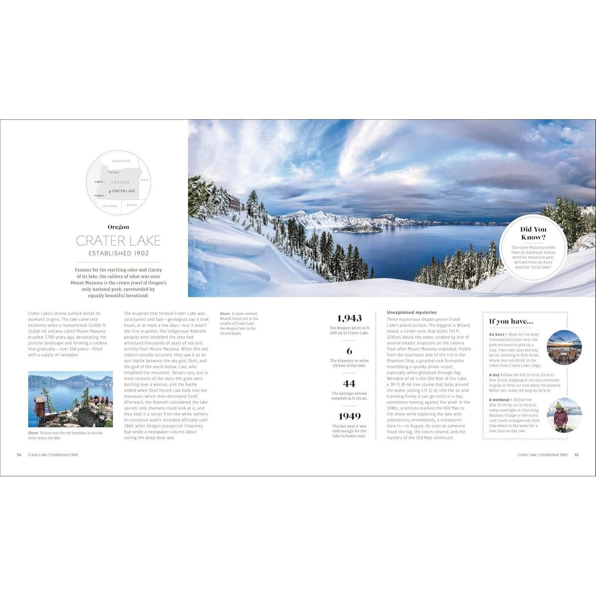 USA National Parks: Lands of Wonder (Spiral Bound)