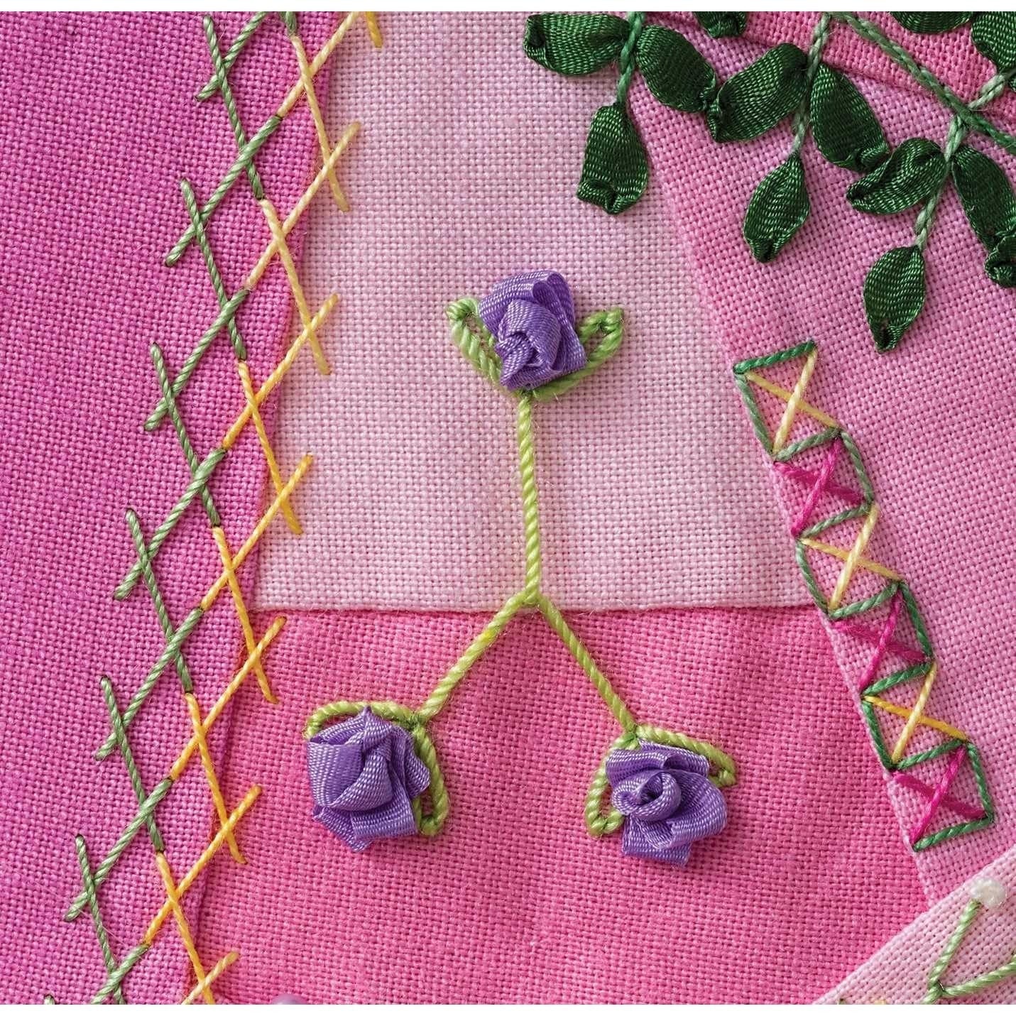 Joyful Daily Stitching, Seam by Seam: Complete Guide to 500 Embroidery-Stitch Combinations, Perfect for Crazy Quilting (Spiral Bound)