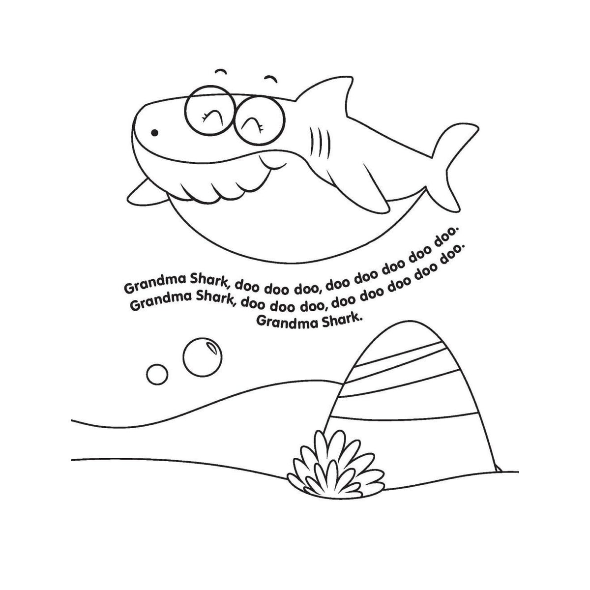 Super Simple Sing & Color: Baby Shark Coloring Book
