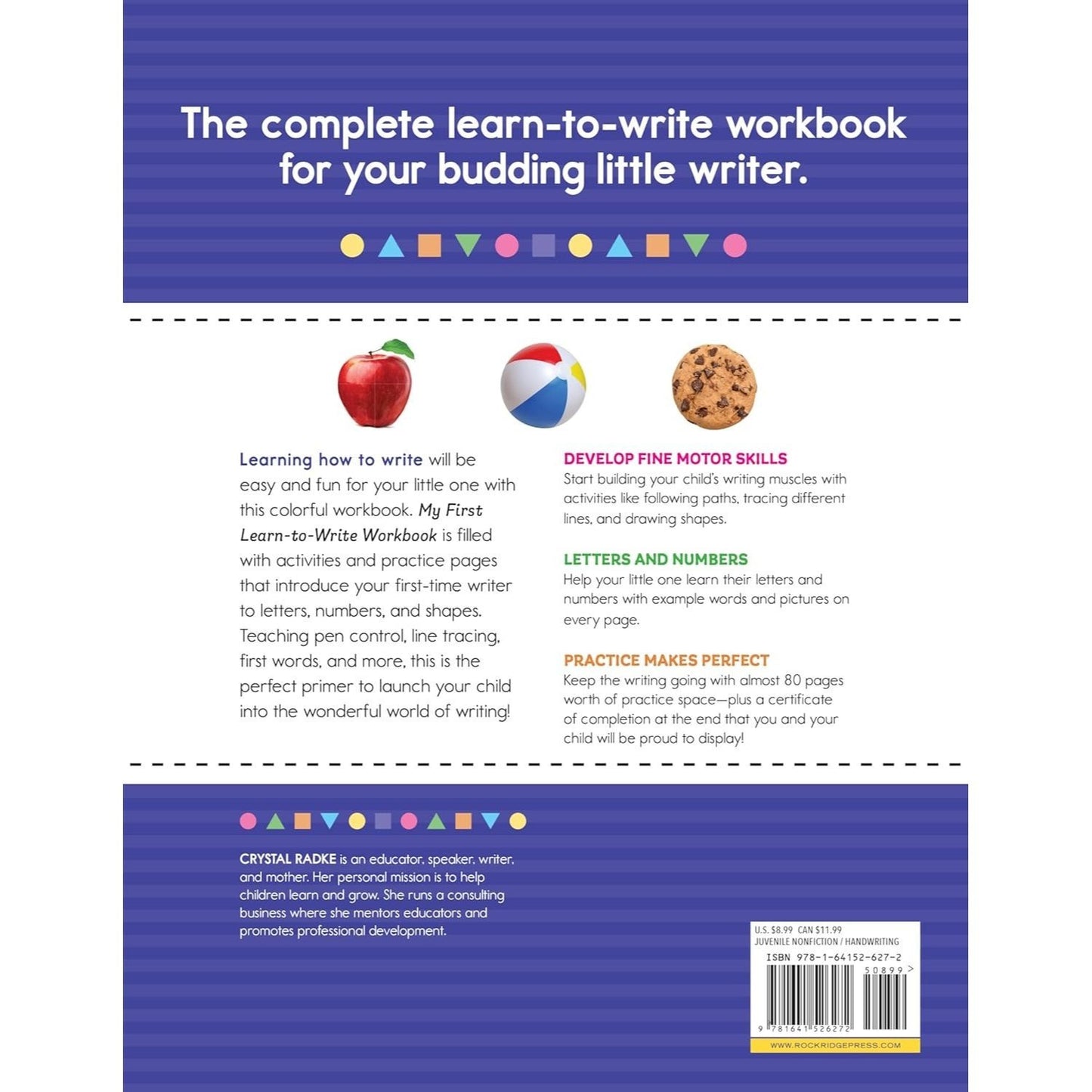 My First Learn-To-Write Workbook: Practice for Kids with Pen Control, Line Tracing, Letters, and More! (My First Preschool Skills Workbooks) (Spiral Bound)