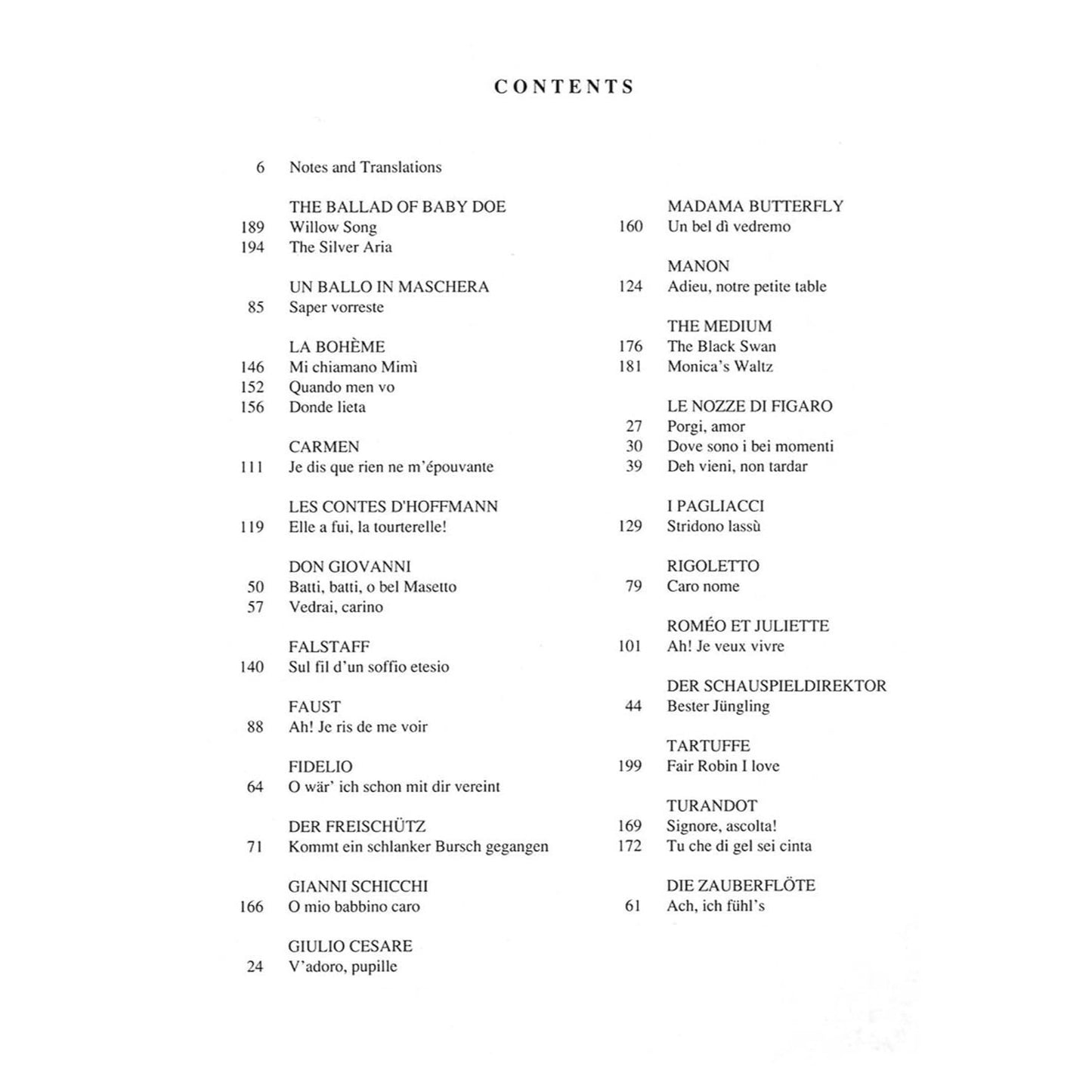 Arias for Soprano - G. Schirmer Opera Anthology Vocal Collection Classical Soprano Sheet Music and Songbook for Singers