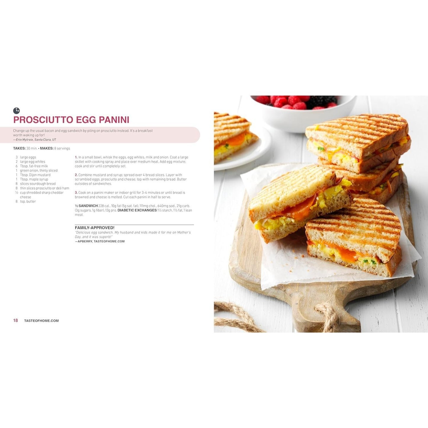 Taste of Home Diabetes Cookbook: 228 Dietitian-Reviewed Recipes, Easy & Family-Friendly, Meal Plans Include