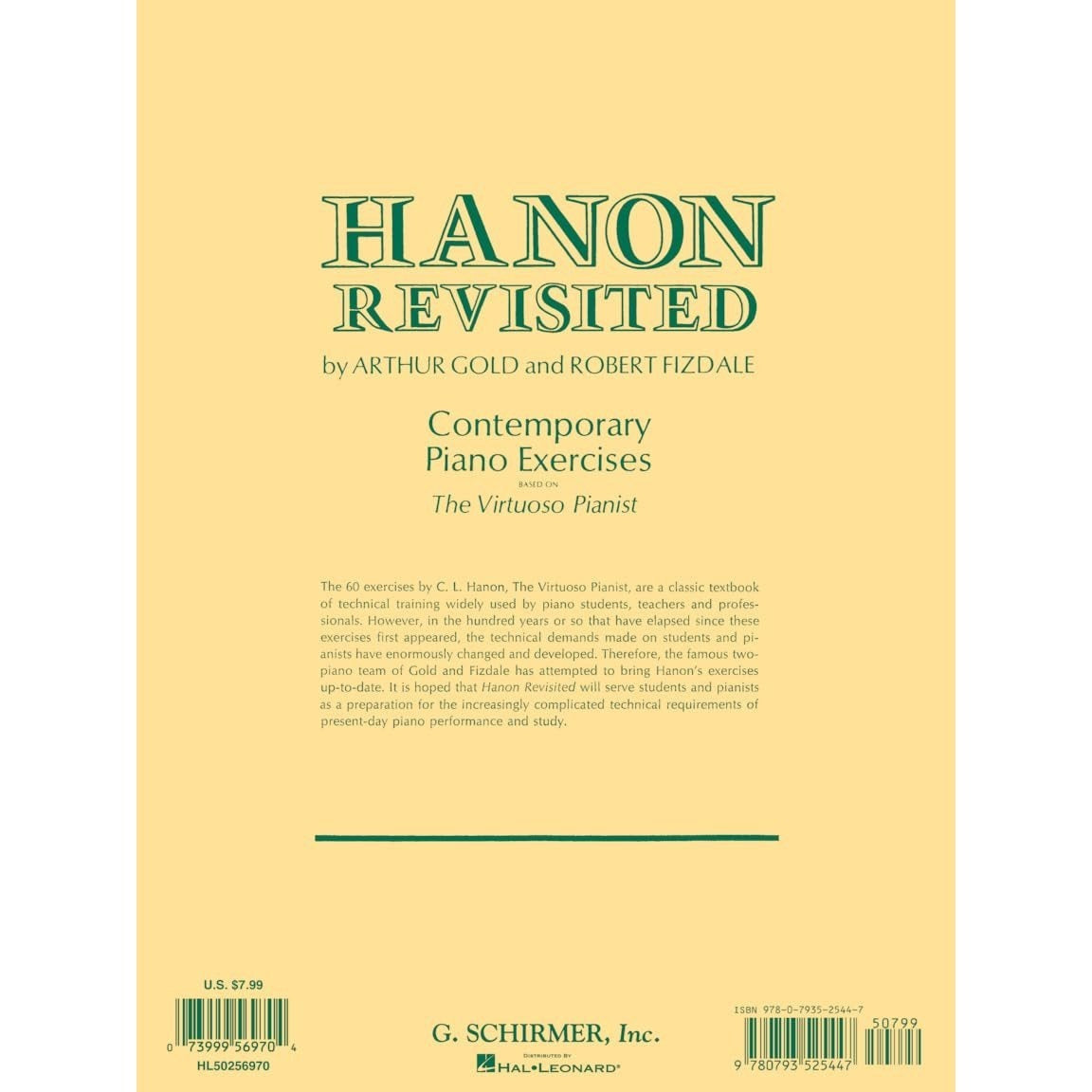 Hanon: The Virtuoso Pianist in Sixty Exercises, Complete (Schirmer's Library of Musical Classics, Vol. 925) (Spiral Bound)