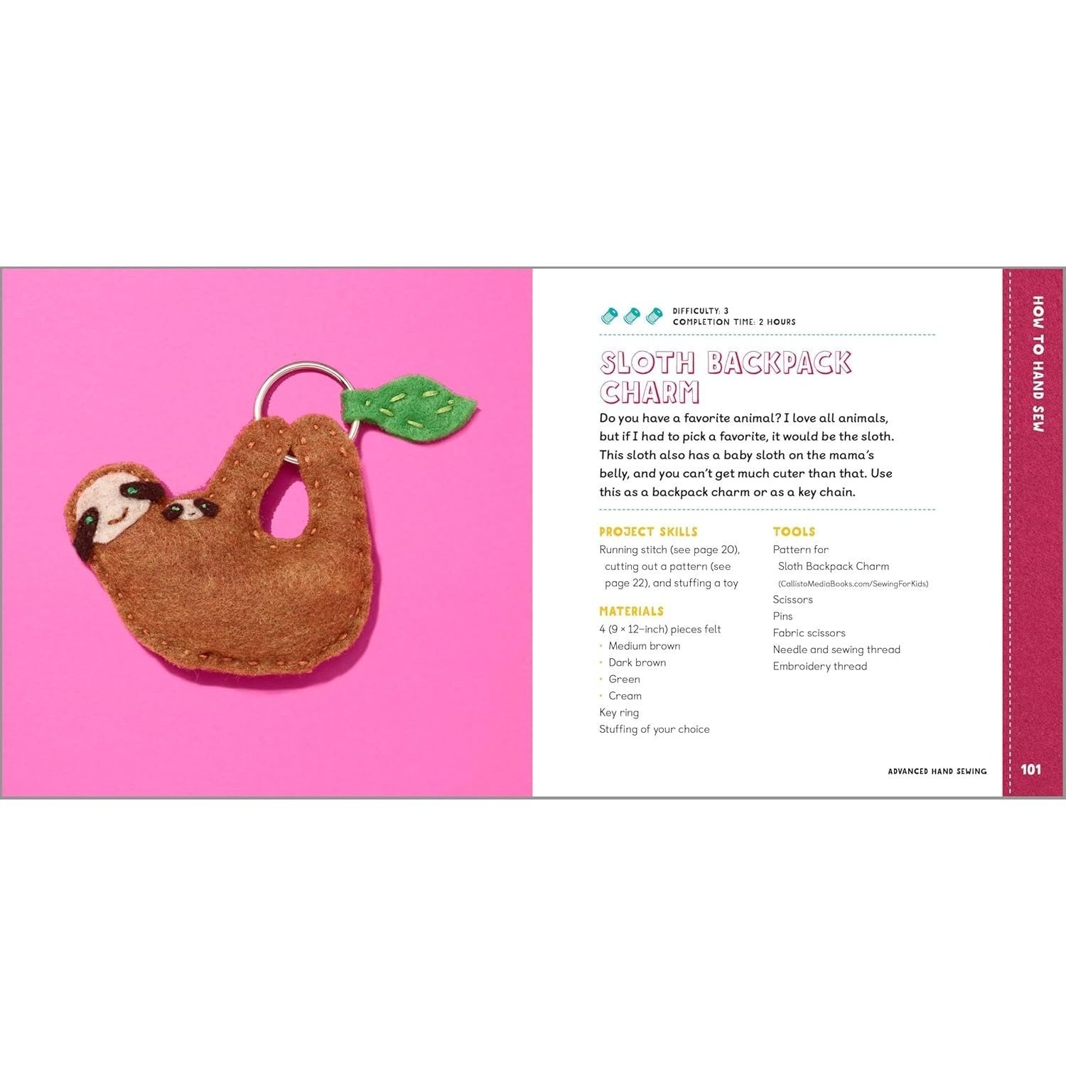 Sewing for Kids: 30 Fun Projects to Hand and Machine Sew (Spiral Bound)