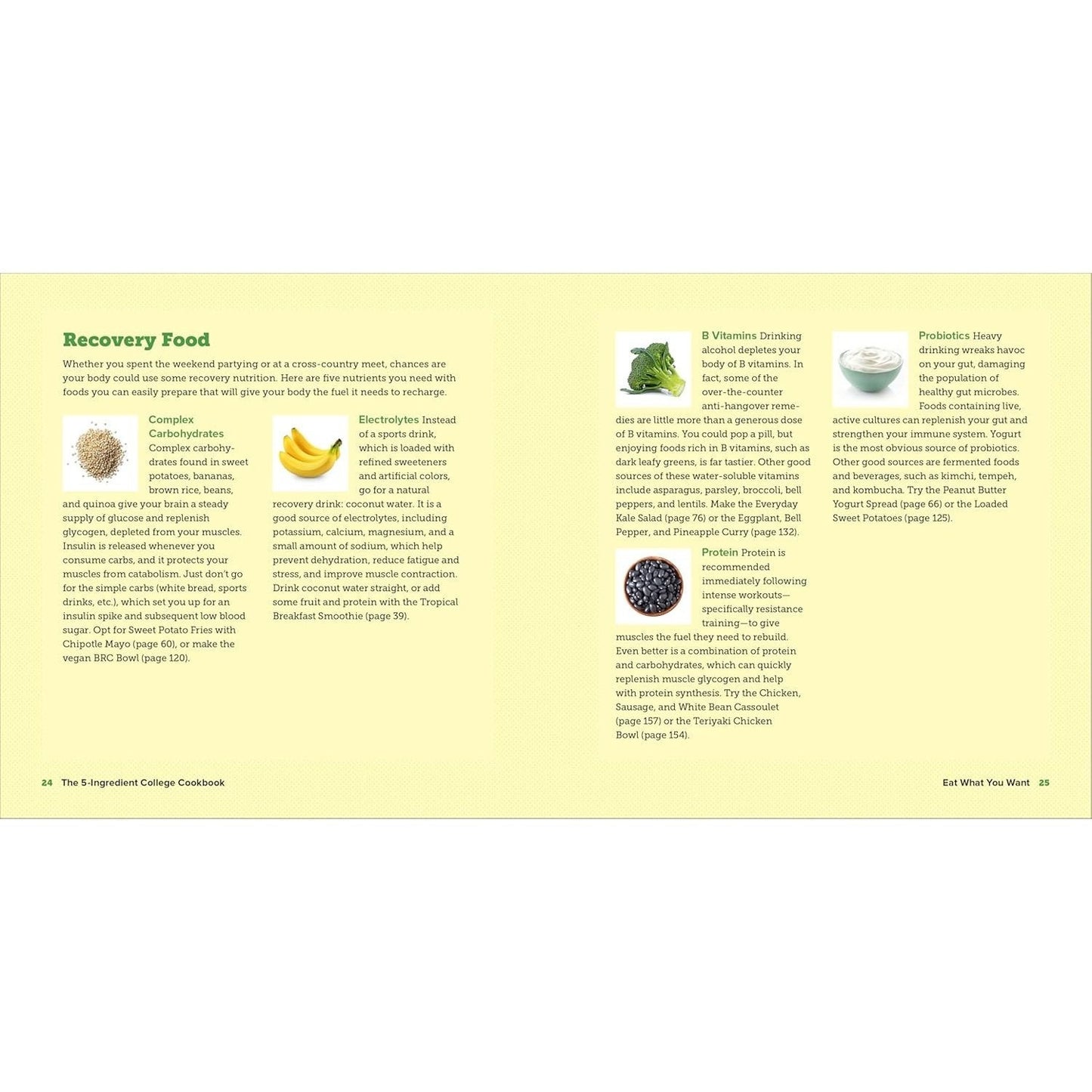 The 5-Ingredient College Cookbook: Recipes to Survive the Next Four Years (Spiral Bound)