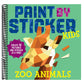 Paint by Sticker Kids: Zoo Animals: Create 10 Pictures One Sticker at a Time!