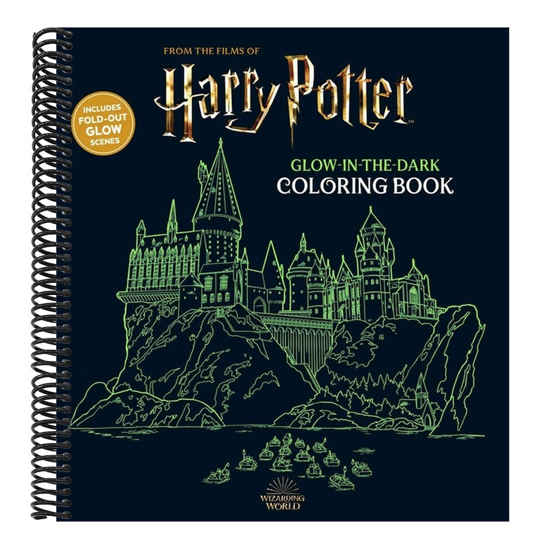 Harry Potter Glow-In-The-Dark Coloring Book