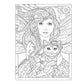 Creative Haven Magical Fairies Coloring Book