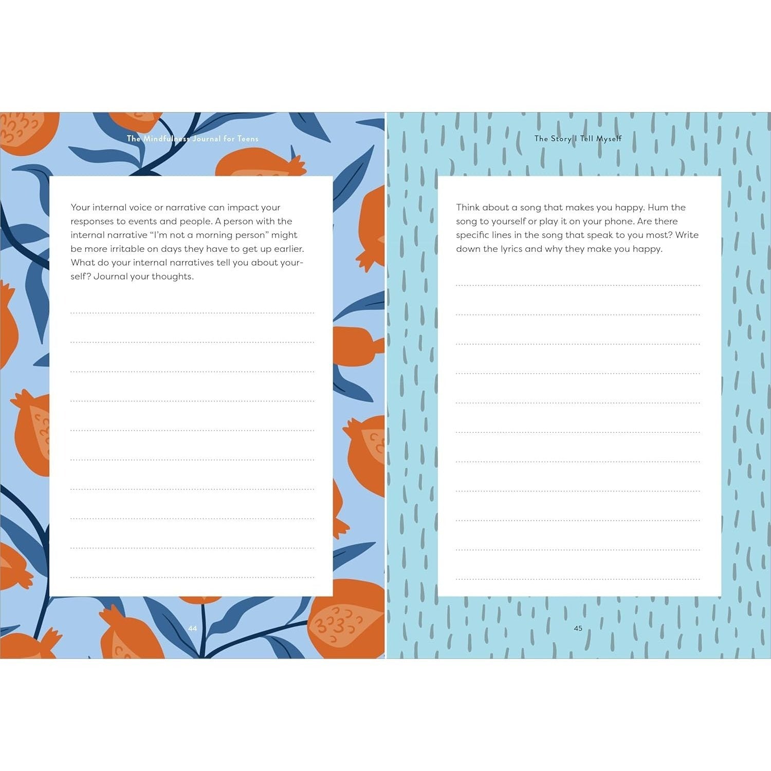 The Mindfulness Journal for Teens: Prompts and Practices to Help You Stay Cool, Calm, and Present (Spiral Bound)