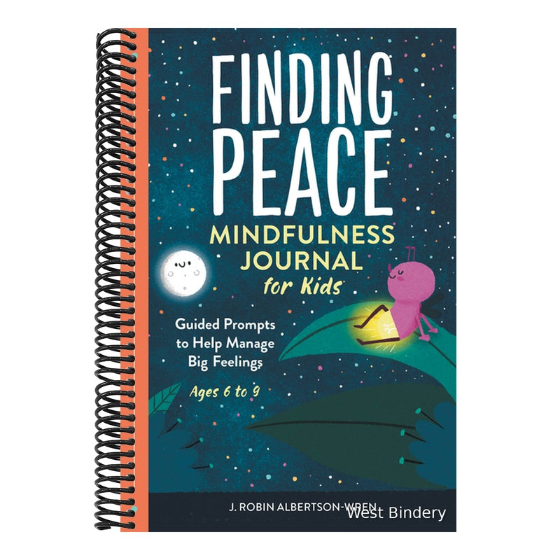Finding Peace: Mindfulness Journal for Kids: Guided Prompts to Help Manage Big Feelings