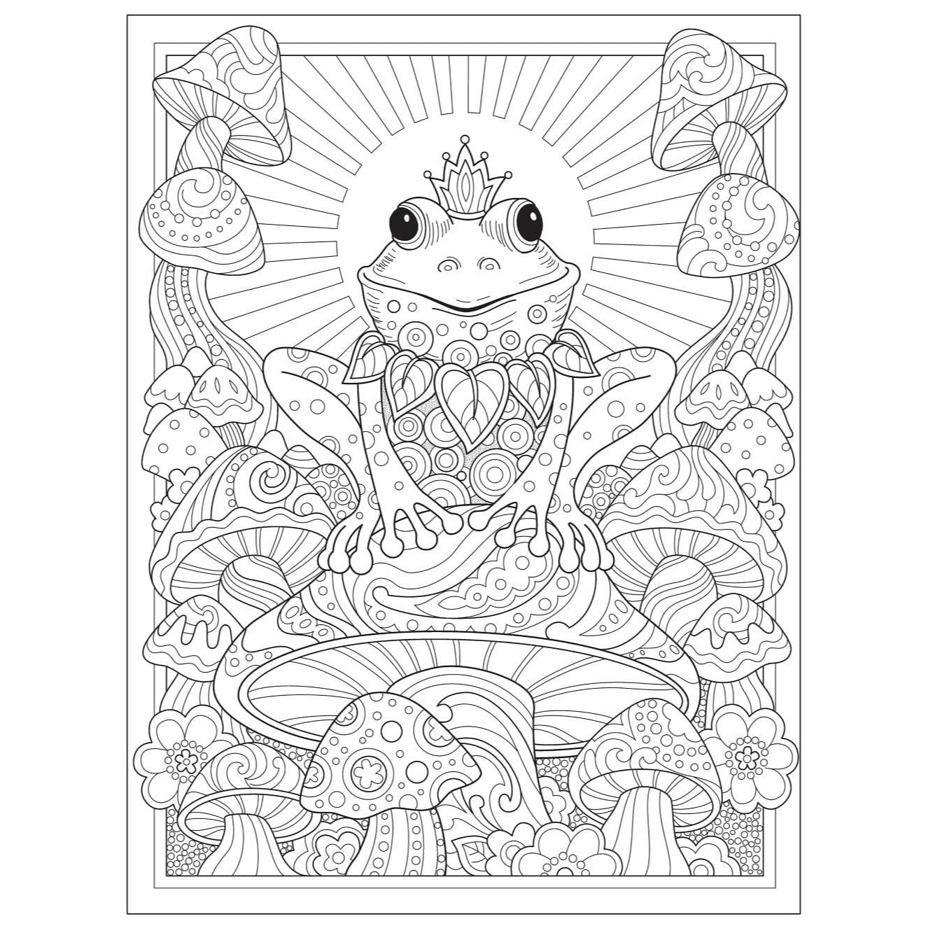Creative Haven Enchanted Coloring Book