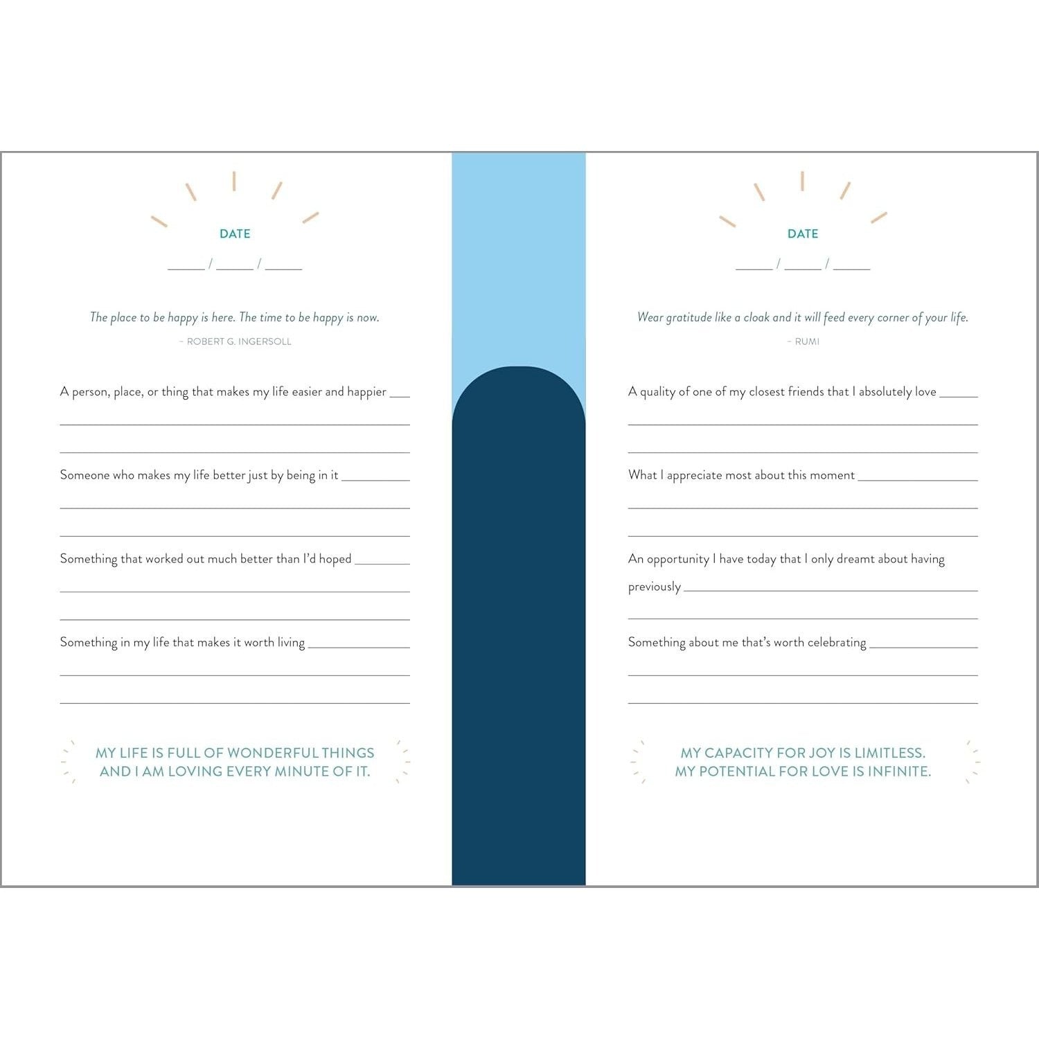 The 5-Minute Gratitude Journal: Give Thanks, Practice Positivity, Find Joy (Spiral Bound)