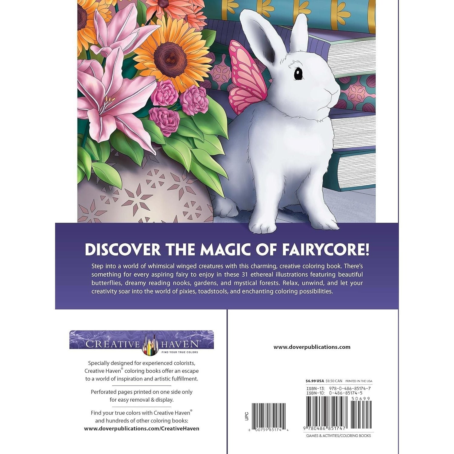 Creative Haven Pixie Dust Dreams Coloring Book: The Fairycore Lifestyle