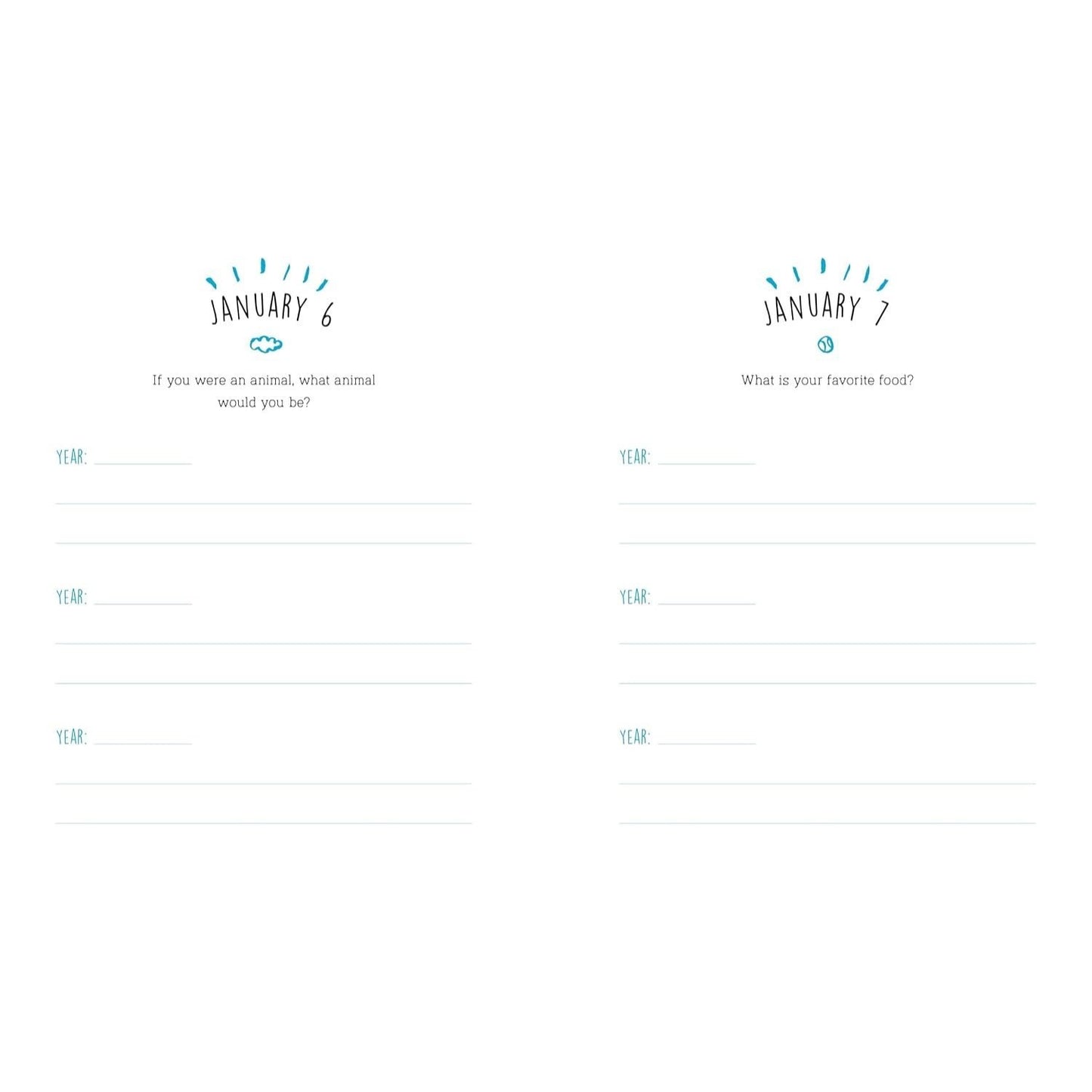 One Question a Day for Kids (Large Format): A 3-Year Journal: Create Your Own Personal Time Capsule