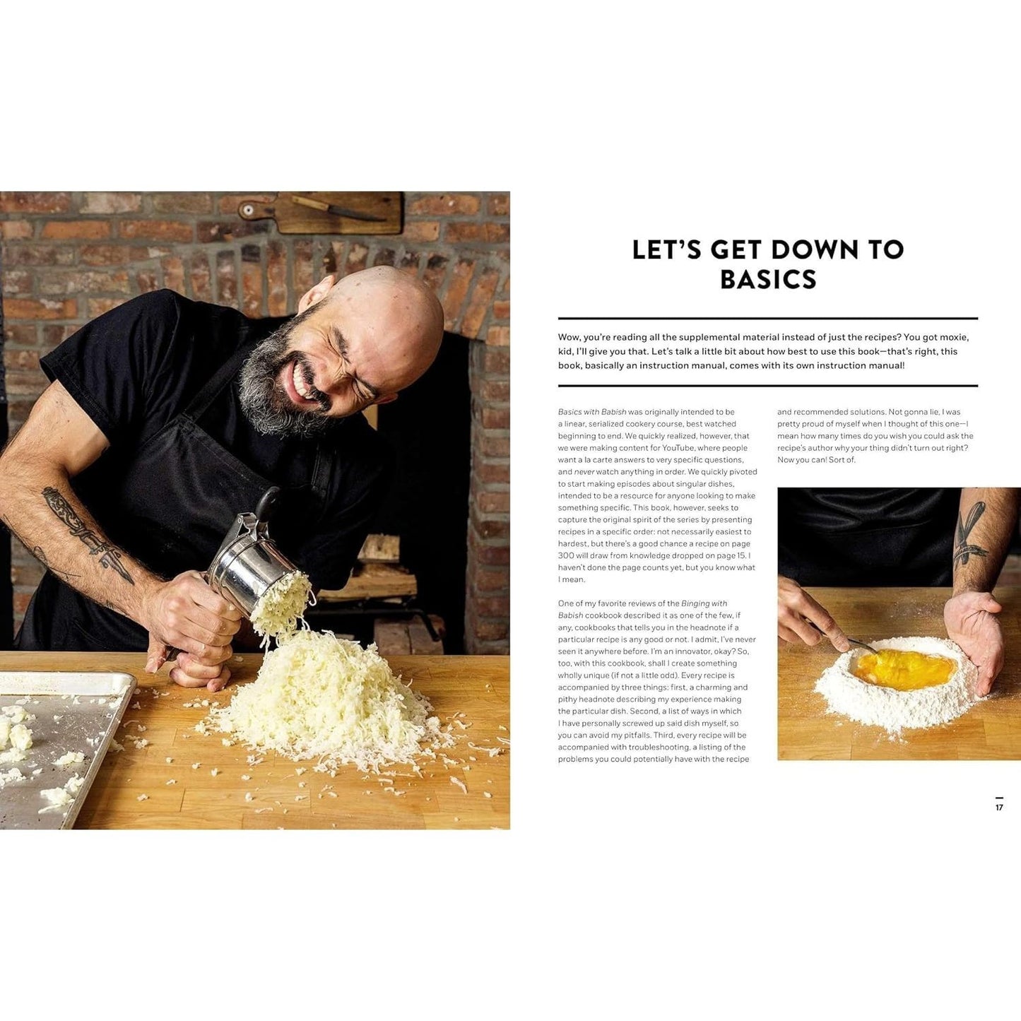 Basics with Babish: Recipes for Screwing Up, Trying Again, and Hitting It Out of the Park (a Cookbook) (Spiral Bound)
