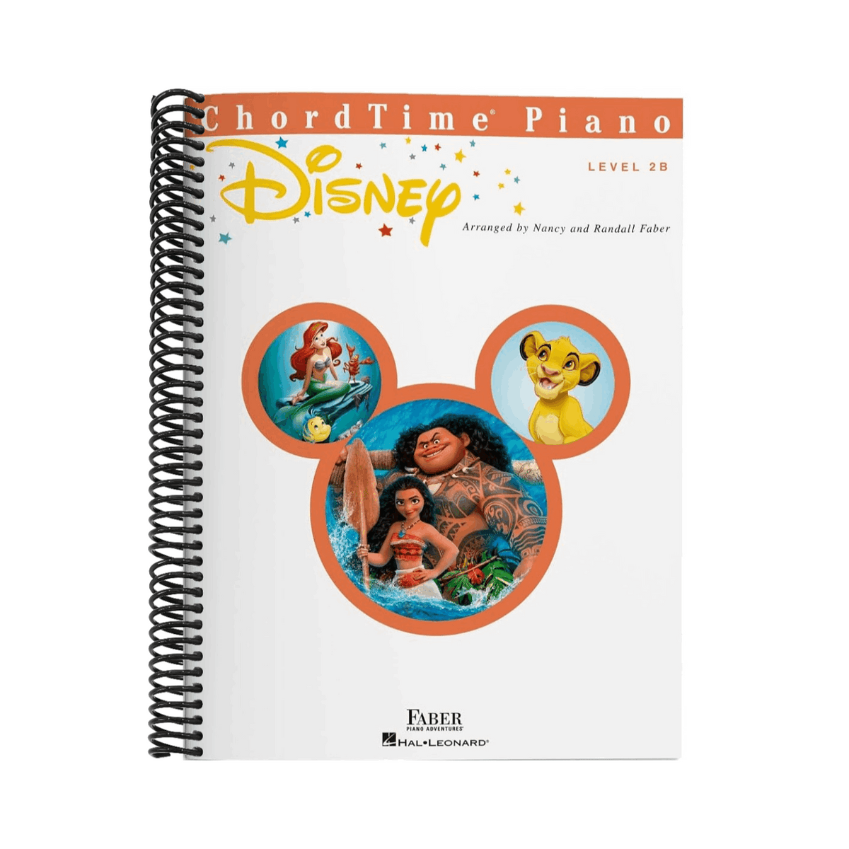Chordtime Piano Disney Piano Sheet Music 10 Disney Songs from Moana, the Lion King, Beauty and the Beast & More Easy Arrangements for Level 2b Pianist