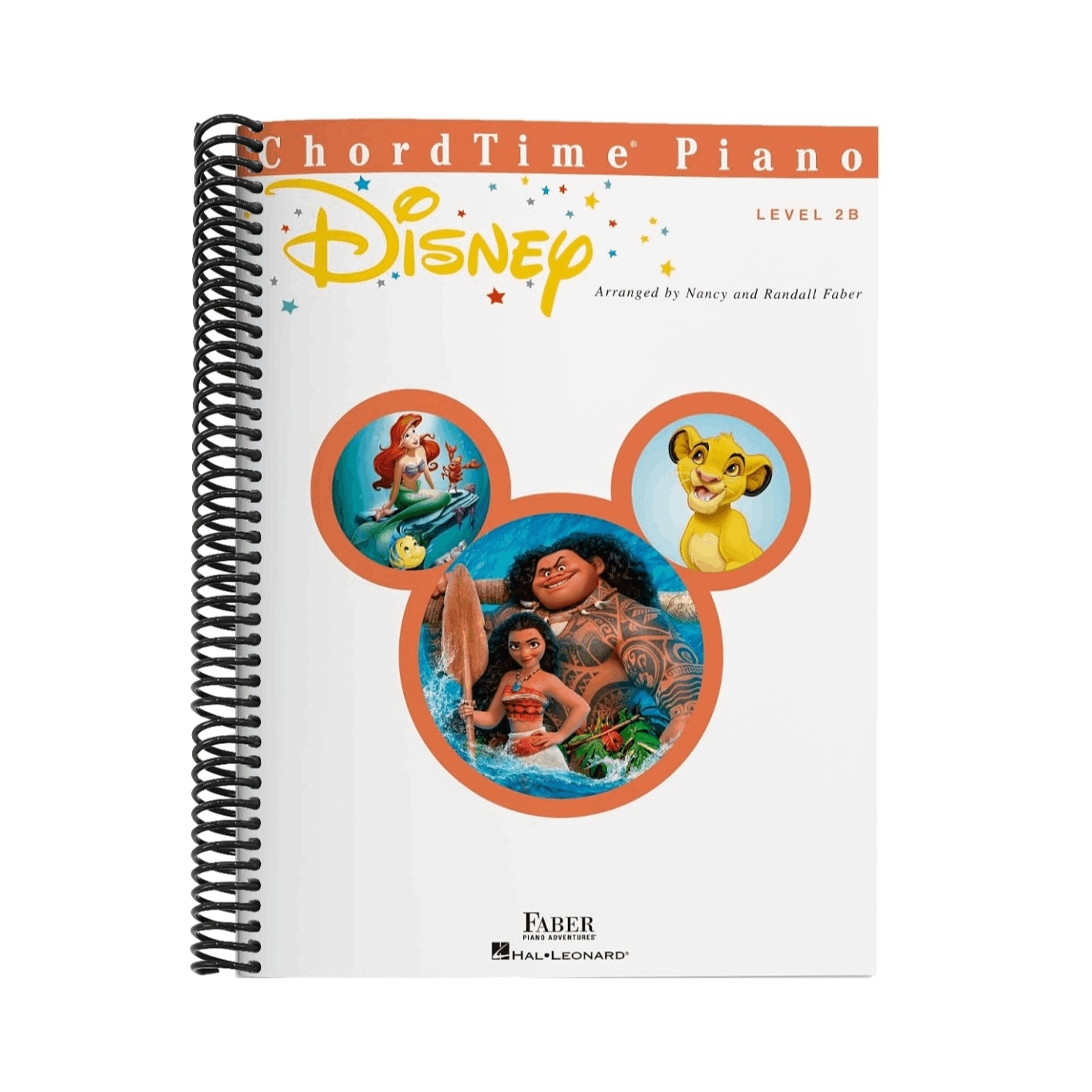Chordtime Piano Disney Piano Sheet Music 10 Disney Songs from Moana, the Lion King, Beauty and the Beast & More Easy Arrangements for Level 2b Pianist
