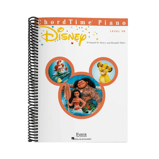 Chordtime Piano Disney Piano Sheet Music 10 Disney Songs from Moana, the Lion King, Beauty and the Beast & More Easy Arrangements for Level 2b Pianist