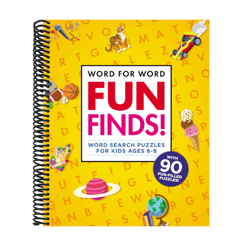 Word for Word: Fun Finds!: Word Search Puzzles for Kids Ages 6-8