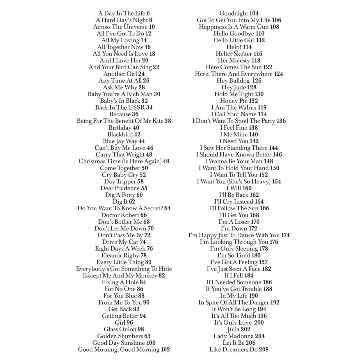 The Beatles Complete Chord Songbook 194 Songs with Lyrics and Chords Guitar Songbook for All Levels Play Every Beatles Song with Authentic Chord Symbols, (Artist)