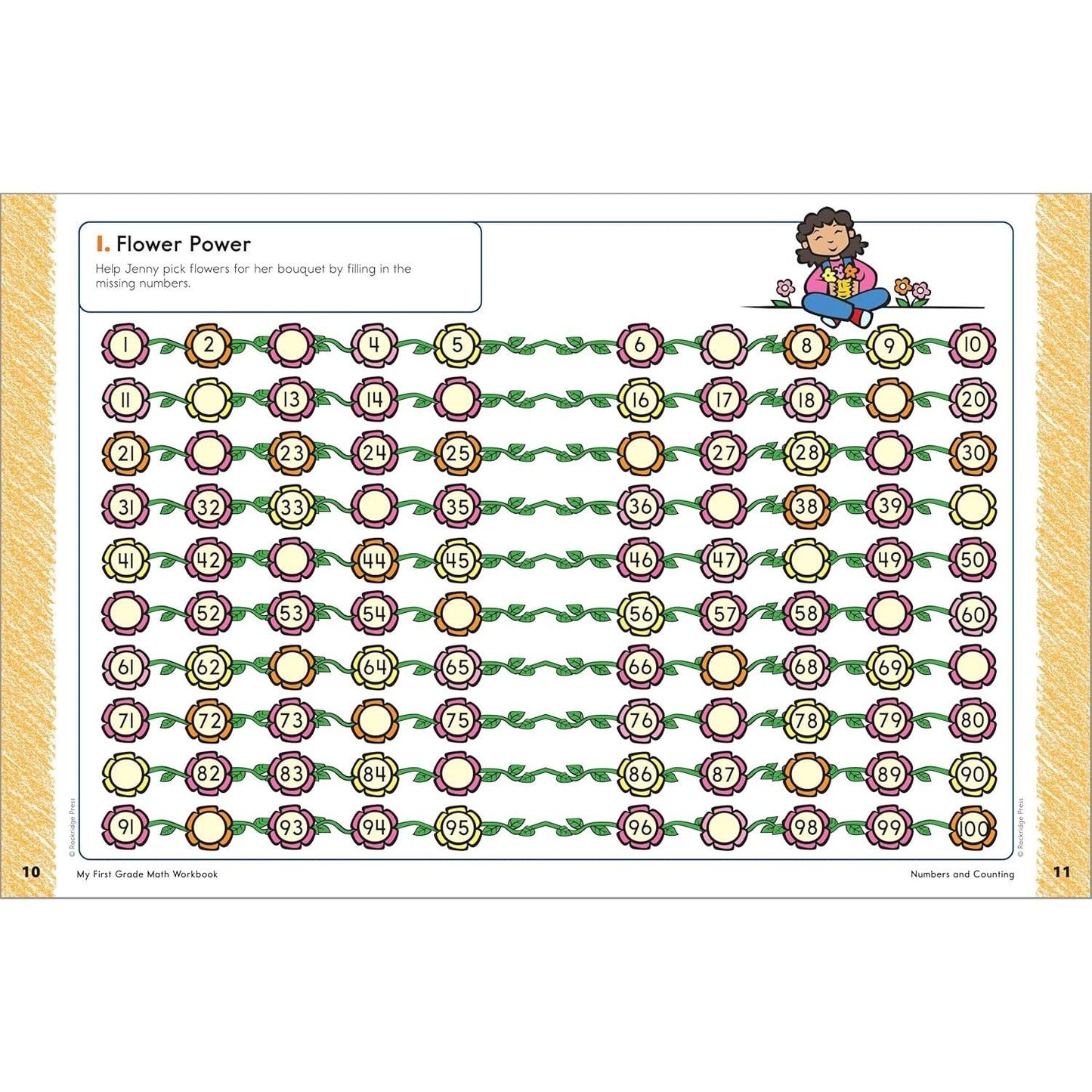 My First Grade Math Workbook: 101 Games & Activities to Support First Grade Math Skills