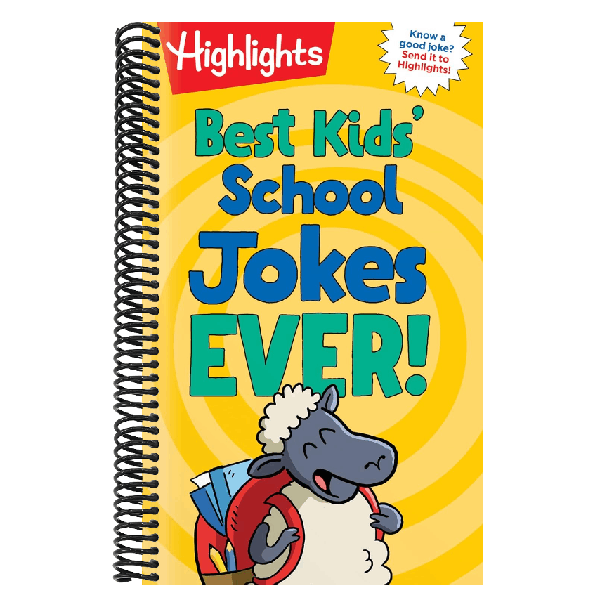 Best Kids' School Jokes Ever! (Highlights Joke Books) (Spiral Bound)