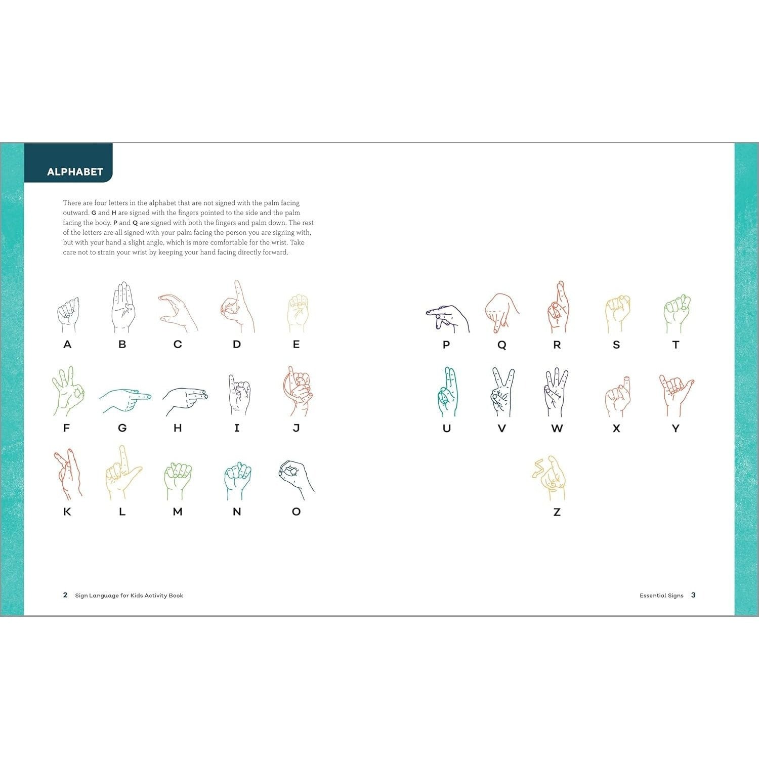 Sign Language for Kids Activity Book: 50 Fun Games and Activities to Start Signing