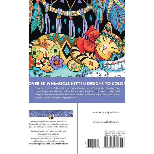 Creative Haven Creative Kittens Coloring Book