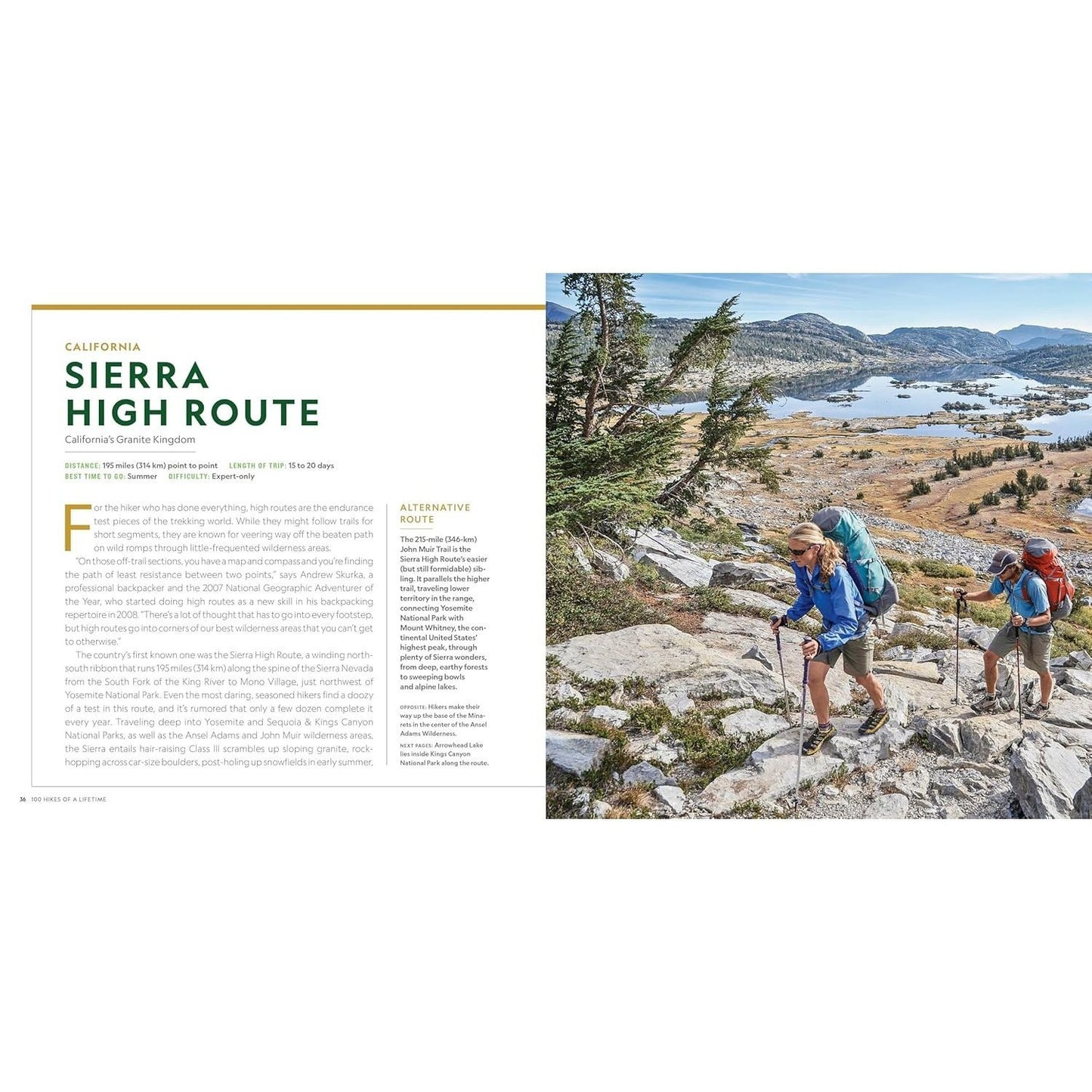 100 Hikes of a Lifetime: The World's Ultimate Scenic Trails