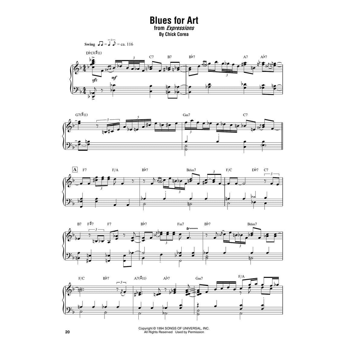 Chick Corea Omnibook for Piano 26 Note-For-Note Transcriptions of Recorded Solos Jazz Improvisation Study Book Sheet Music Collection for Pianists and