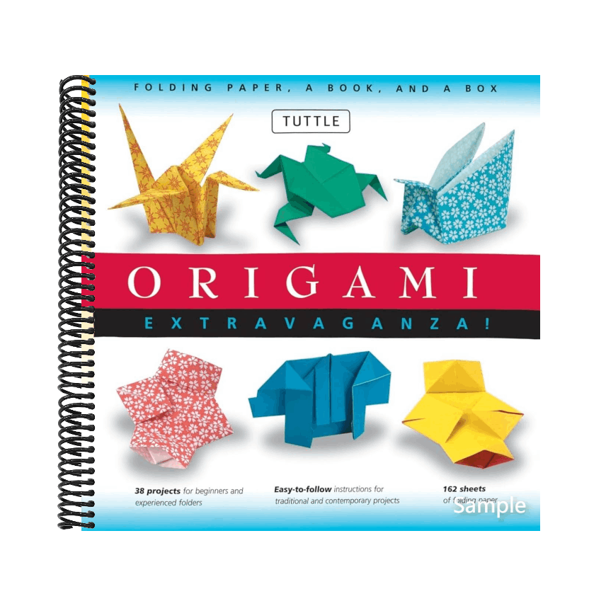 Origami Extravaganza! Folding Paper, a Book, and a Box: Origami Kit Includes Origami Book, 38 Fun Projects and 162 Origami Papers: Great for Both Kids
