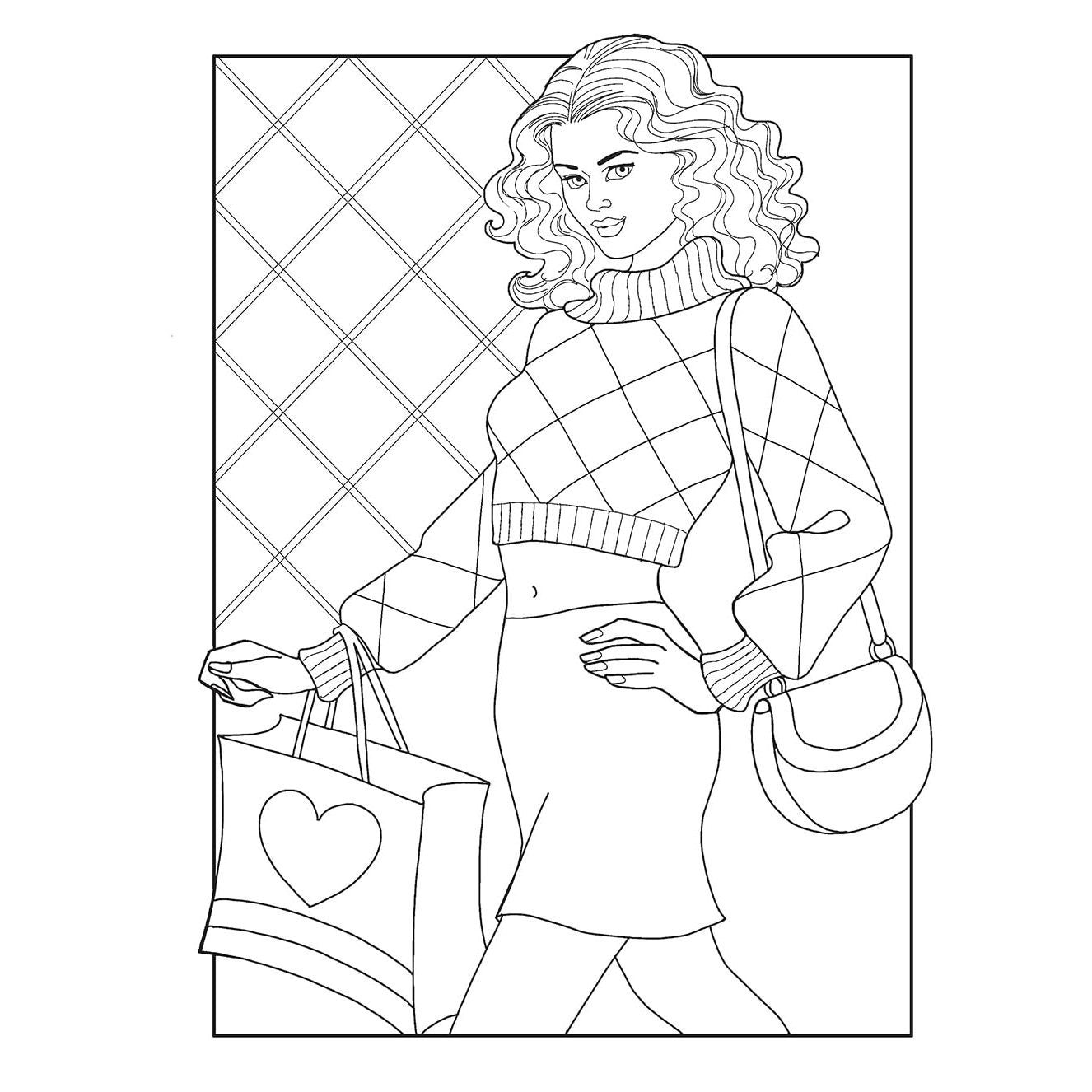 Creative Haven That's So 90s! Coloring Book