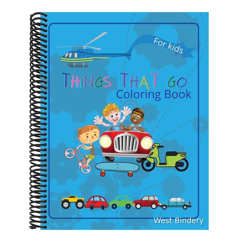 Things That Go Coloring Book