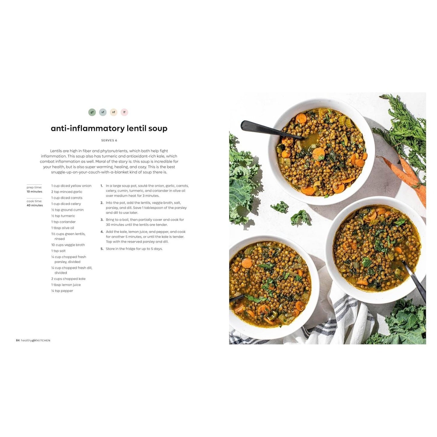 Healthygirl Kitchen: 100+ Plant-Based Recipes to Live Your Healthiest Life (Spiral Bound)
