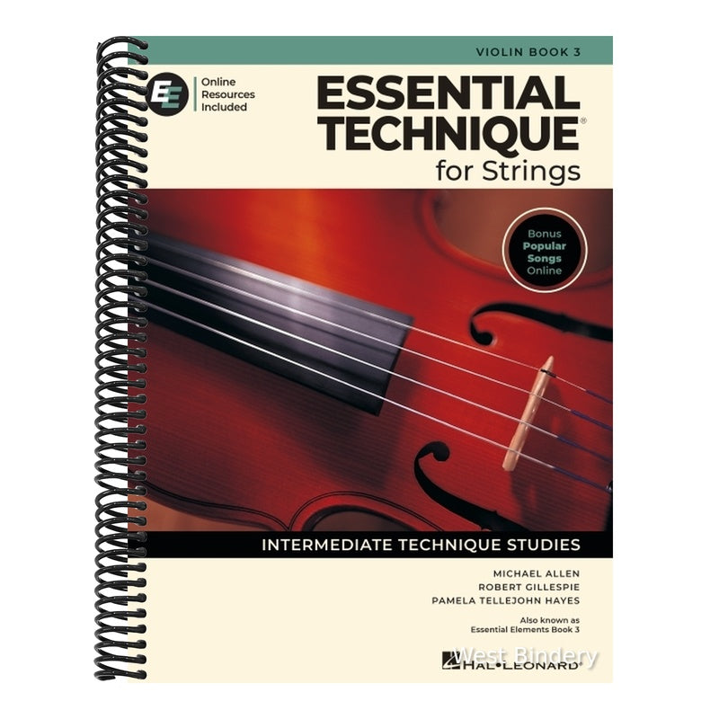 Essential Technique for Strings - Violin Book 3 with Online Resources