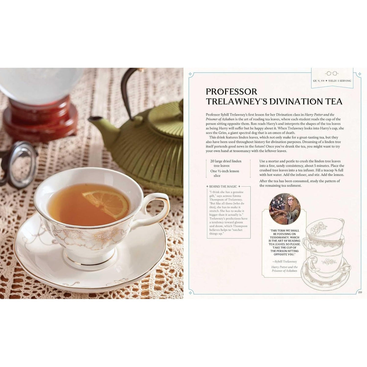 Harry Potter: Afternoon Tea Magic: Official Snacks, Sips, and Sweets Inspired by the Wizarding World