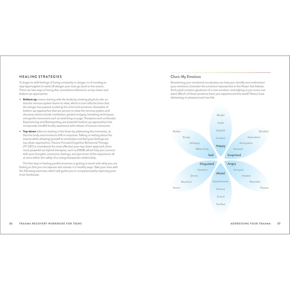 Trauma Recovery Workbook for Teens: Exercises to Process Emotions, Manage Symptoms and Promote Healing