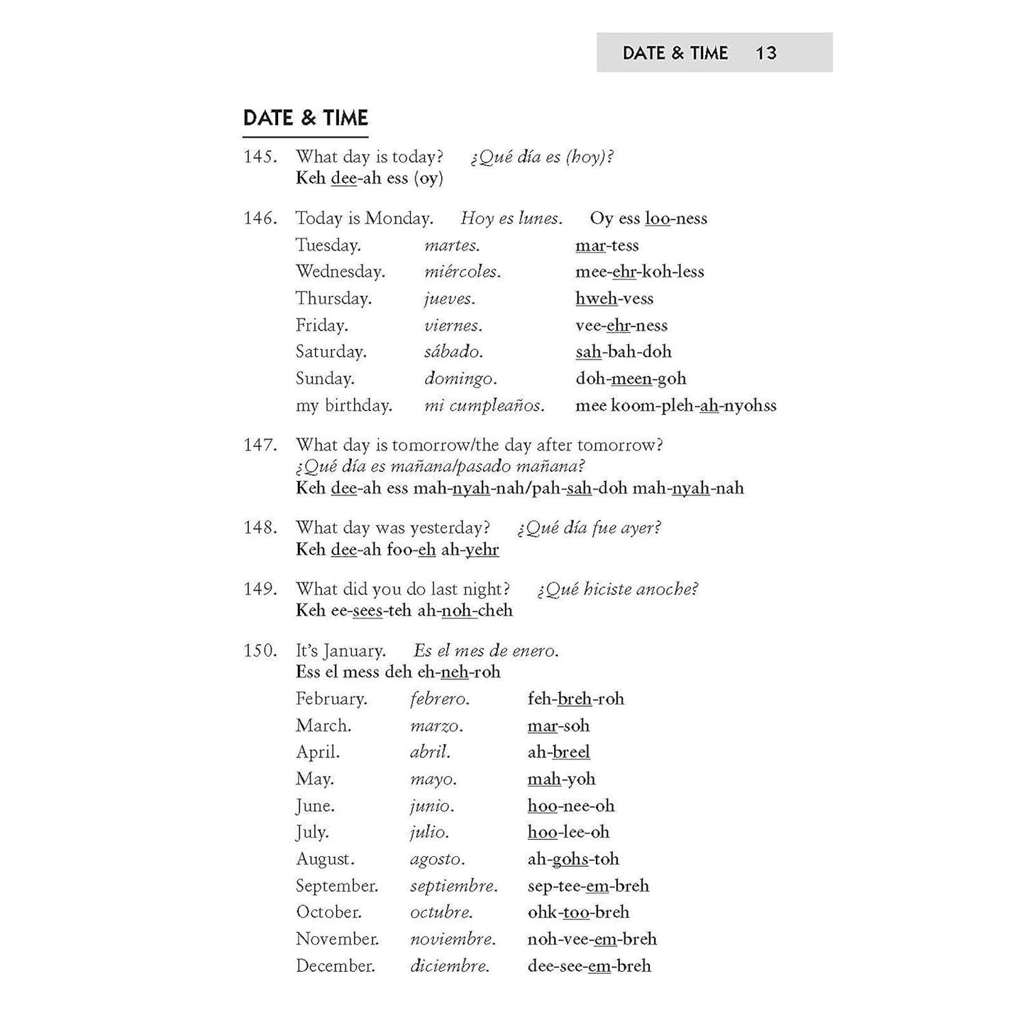 Easy Spanish Phrase Book New Edition: Over 700 Phrases for Everyday Use (Spiral Bound)