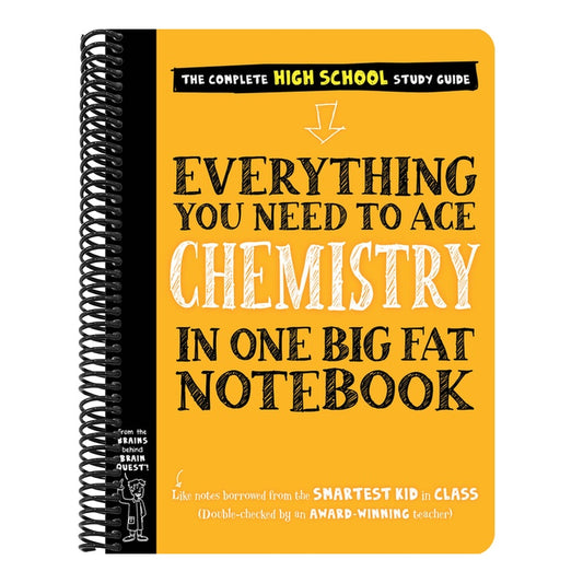 Everything You Need to Ace Chemistry in One Big Fat Notebook (Big Fat Notebooks) (Spiral Bound)