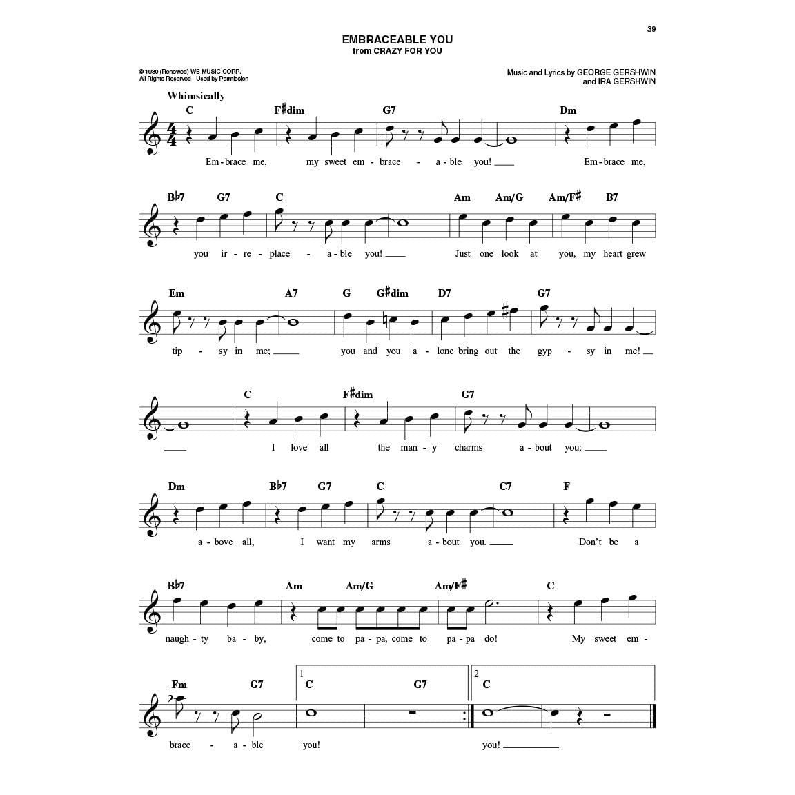 The Easy Love Songs Fake Book: Melody, Lyrics & Simplified Chords in the Key of C