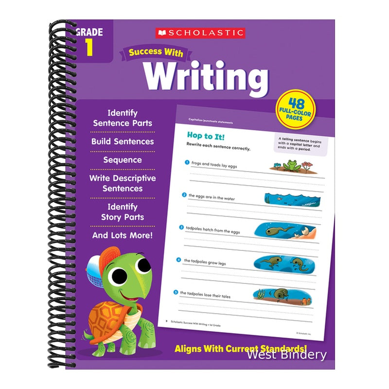 Scholastic Success with Writing Grade 1 Workbook