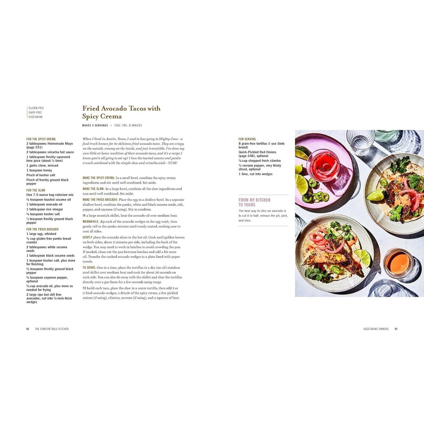The Comfortable Kitchen: 105 Laid-Back, Healthy, and Wholesome Recipes (Defined Dish Book) (Spiral Bound)