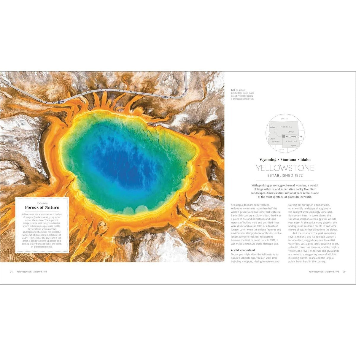 USA National Parks: Lands of Wonder (Spiral Bound)