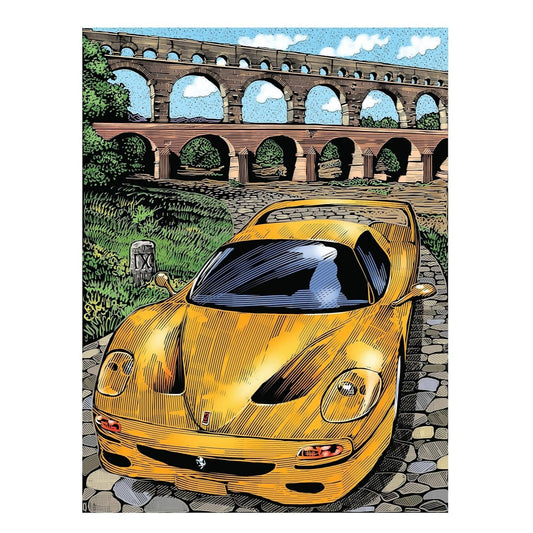 Creative Haven Cars Coloring Book