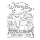 Creative Haven Country Western Christmas Coloring Book